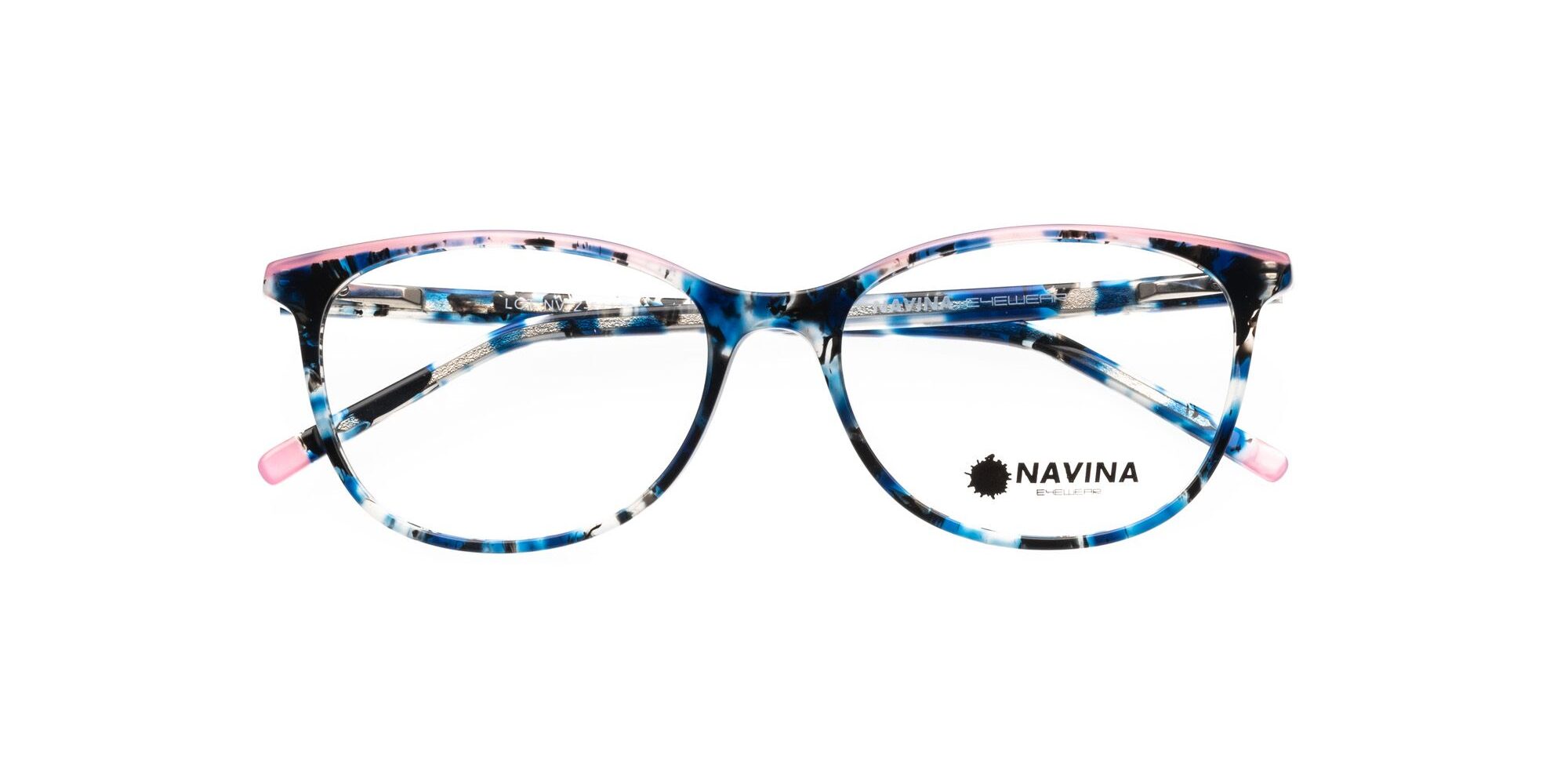 Montura Navina NV Z-541 Azul jaspeado y rosa