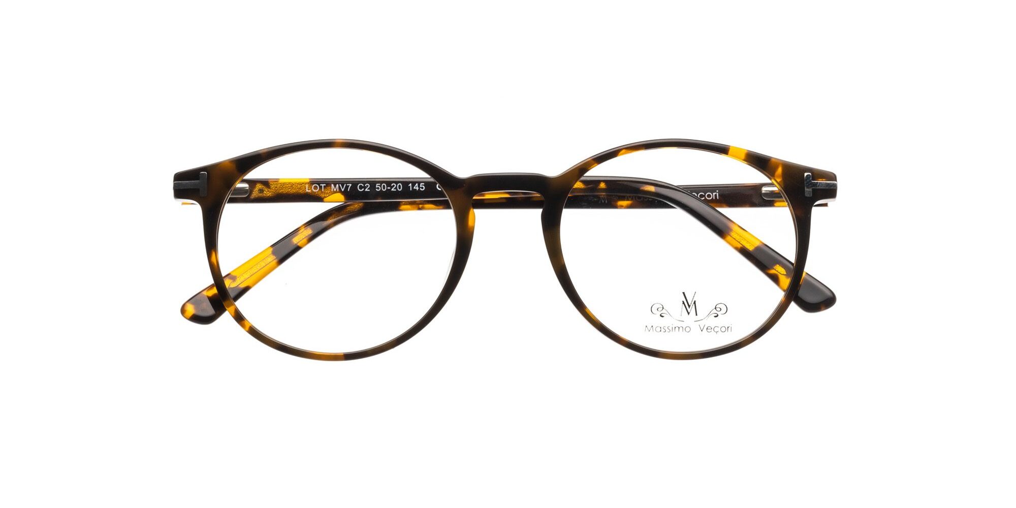 Montura Massimo Veçori MV7 Marrón jaspeado