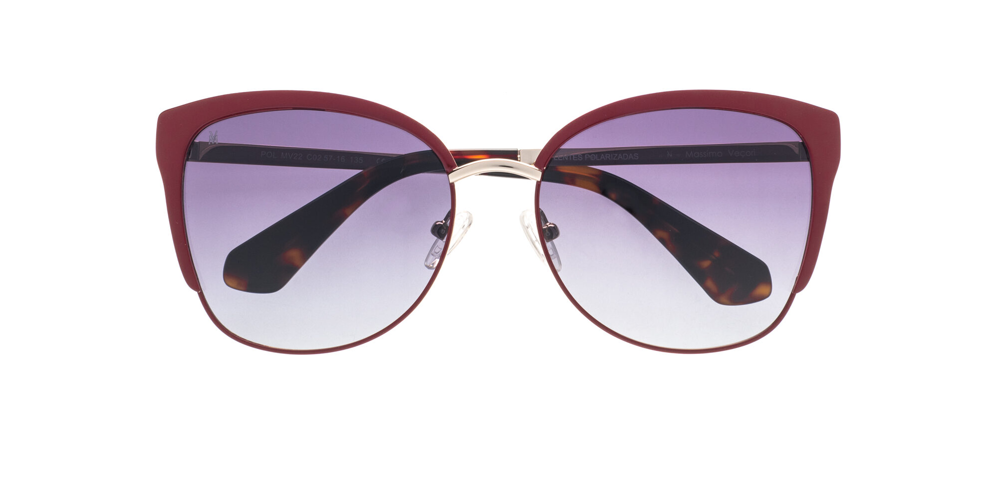 Gafas de sol Massimo Veçori MV22 Granate