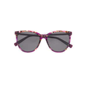Gafas de sol Massimo Veçori MV15 Marron y violeta jaspeado