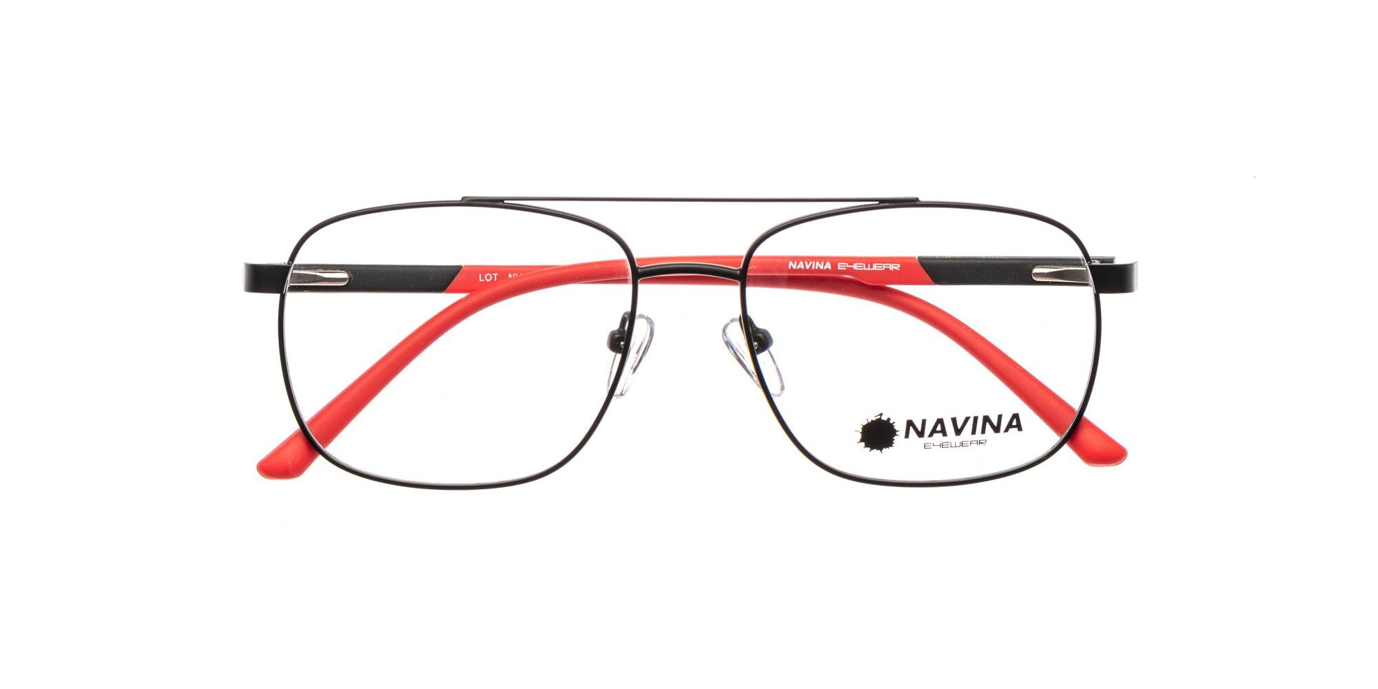 Montura Navina NV913 Negro y rojo