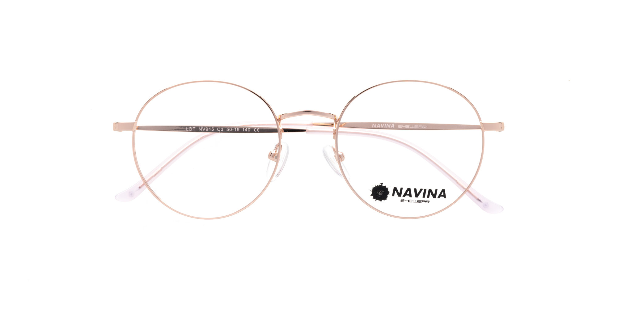 Montura Navina NV915 Dorado y rosa