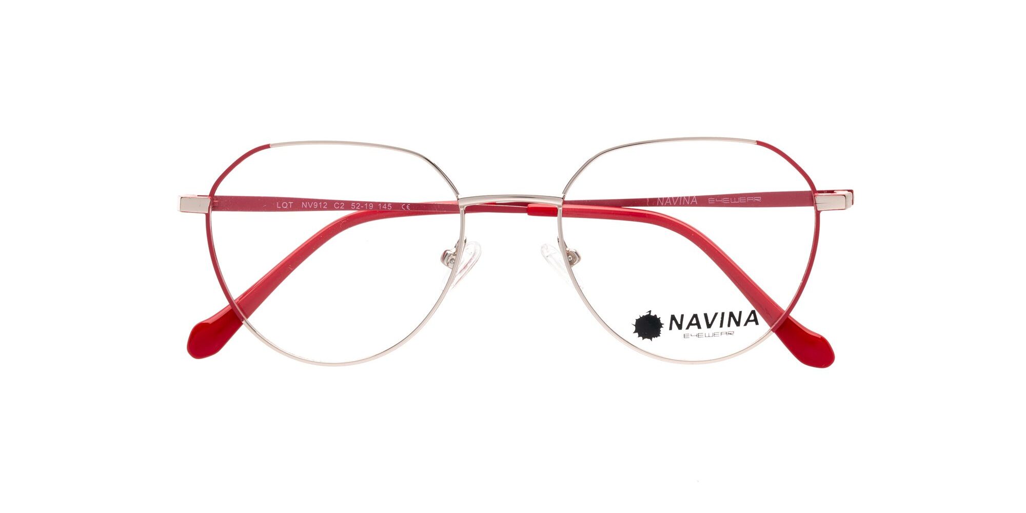 Montura Navina NV912 Dorado y rojo