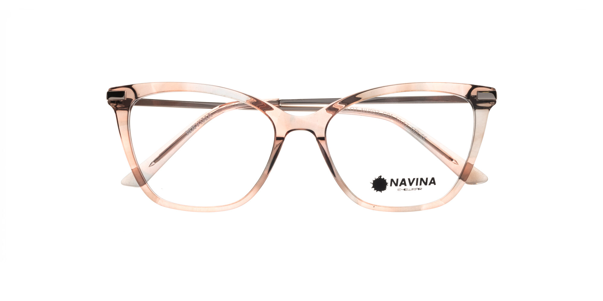 Montura Navina NV923 Marrón y salmón